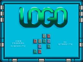 Title screen of Logo on the Commodore Amiga.